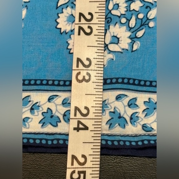 J. Crew Blue and White Patterned Blouse Size Small - Picture 11 of 11